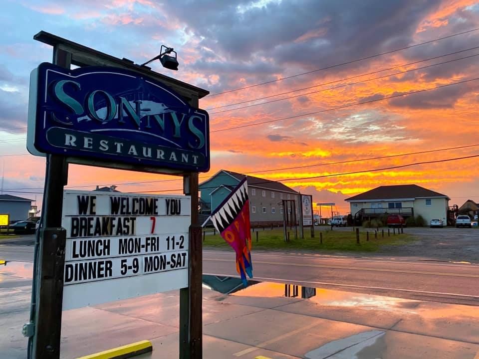 Sonny s Restaurant on the Hatteras Waterfront Outer Banks Outer Banks